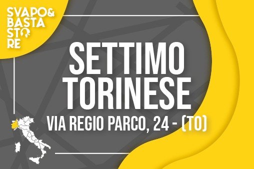 negozio svapoebasta store settimo torinese